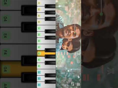 First Meet BGM Moonu Ram Janani Keyboard Notes Dhanush Anirudh REJI