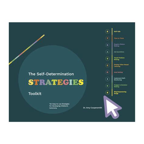 Self-Determination Strategies Toolkit (PDF) — Self-Determined Kids