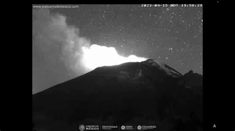 Webcams de México on Twitter RT webcamsdemexico Así el volcán