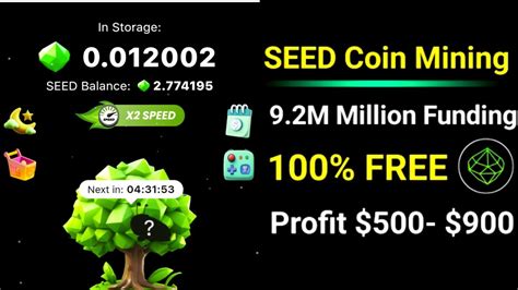 Seed Coin Mining Million Funding Seed Mining Telegram Guide