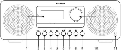 SHARP XL B720D Tokyo DAB All In One Hi Fi System User Manual