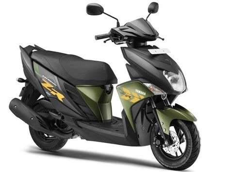 Yamaha Ray ZR Scooter Launched At Rs 52 000 ZigWheels