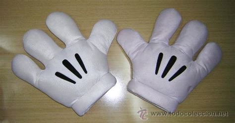 Guantes De Mickey En Fieltro Imagui