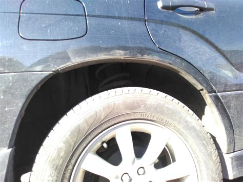 Молдинги задних арок — Subaru Forester (SG), 2 л, 2007 года ...