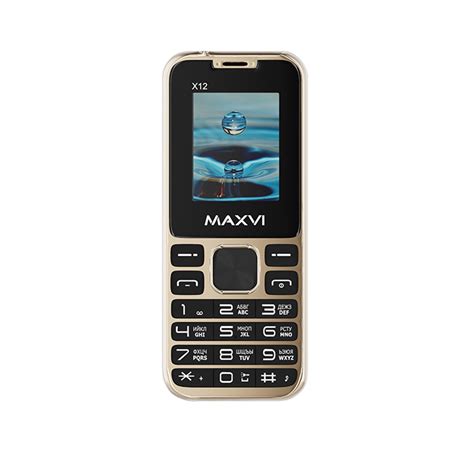 Maxvi X12 Metallic Gold инструкция, характеристики, форум, поддержка