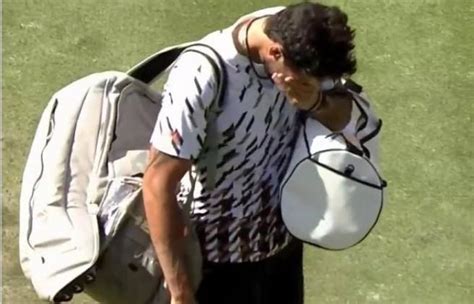 ATP Stuttgart Matteo Berrettini Breaks Down In Tears After Defeat