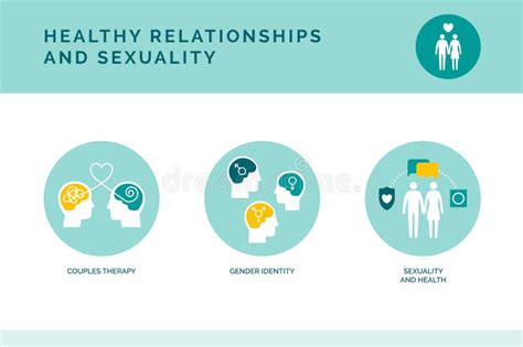 Healthy Relationships And Sexuality Stock Vector Illustration Of