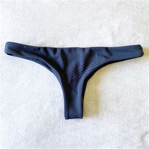 Tavik Swim Tavik Ali Mini Textured Bikini Bottom Ombr Blue Poshmark