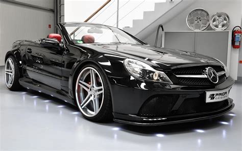 Mercedes Sl R Black Edition By Prior Design Gallery