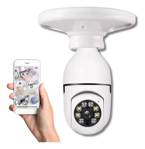 Camera Ip Inteligente Lampada Panoramica Yoosee Wifi E Espiã MercadoLivre