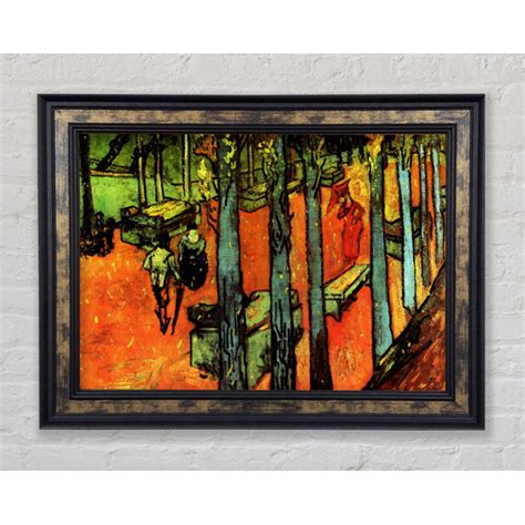 Bright Star Van Gogh Les Alyscamps Falling Autumn Leaves Single