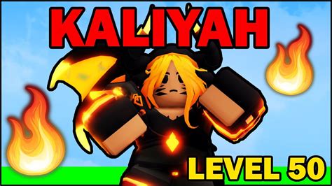 New Level Kaliyah Kit Roblox Bedwars Season Youtube