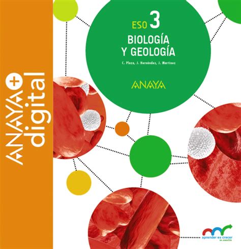 Biolog A Y Geolog A Eso Profesorado Anaya Digital