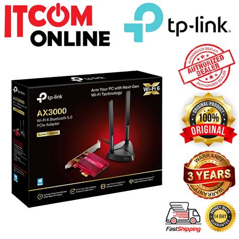 Tp Link Wifi Dualband Ax Bluetooth Pci E Adapter Archer