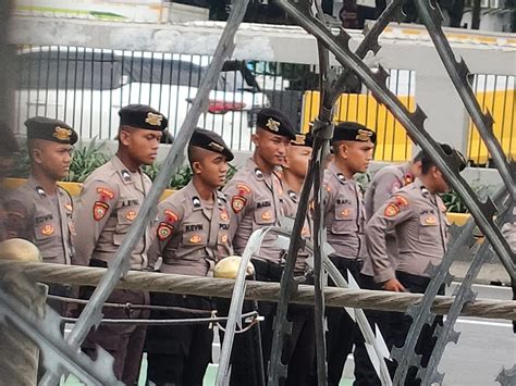 Polri Kerahkan 2 590 Personel Gabungan Amankan Aksi Unjuk Rasa Di