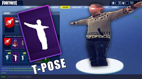 Fortnite T Pose Wallpapers on WallpaperDog