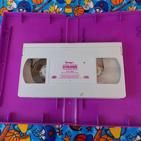 Barneys Super Singing Circus 2000 Vhs Clam Shell Case Excellent Used Cond Etsy