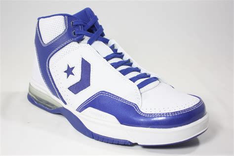 NEW/RARE Converse Weapon EVO Mid - White/Blue (110922) | eBay