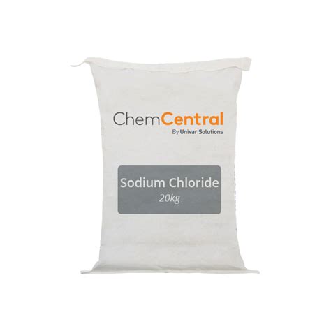 Sodium Chloride Hi Grade All Purpose Salt 20 KG Bag X 15 Bags