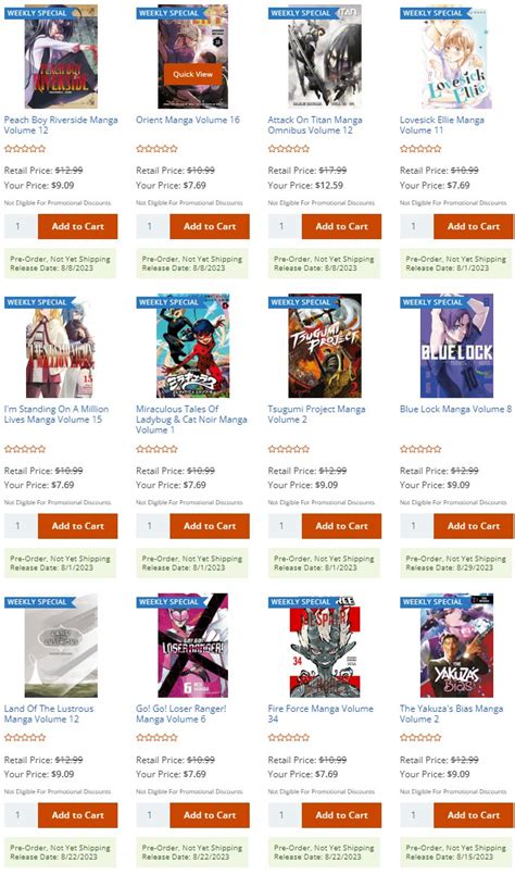 Anime Deals On Twitter Kodansha Vertical Weekly Specials On Right