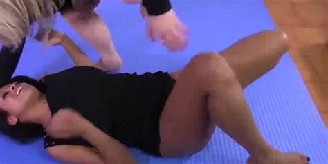 Ebony Dominated By Blonde Tnaflix