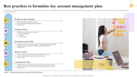 Key Account Management Plan Slide Team