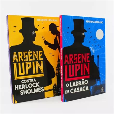 Kit Livros Ars Ne Lupin Ladr O Casaca Contra Sherlock