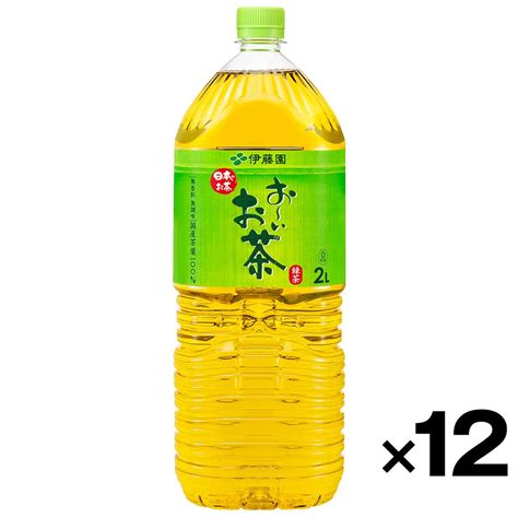 ゆめオンライン Youme Online ゆめタウン公式通販【ケース販売】伊藤園 おーいお茶緑茶 2l×12本 ハコストック