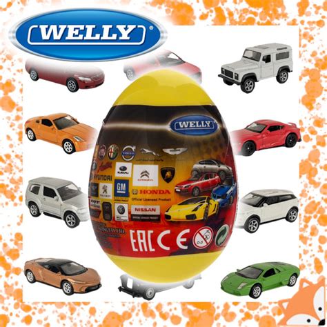 Welly яйцо-сюрприз - Велли Модель машины 1:60 - 52020E купить на OZON ...
