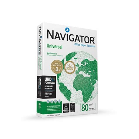 Navigator 80gsm Bond A4 Ream The Deckle Edge