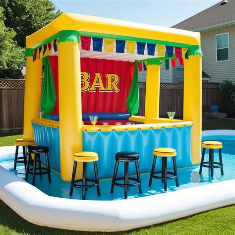 Inflatable Pool Bars: The Ultimate Accessory For Pool Parties - IDea Design