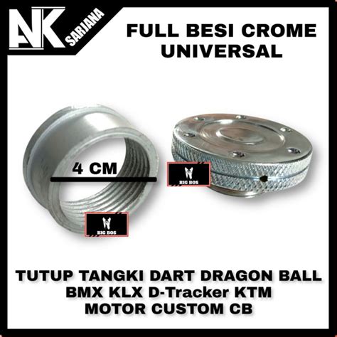 Jual Tutup Tangki Tengki Tutup Bensin Drat Dragon Ball Full Besi Crome