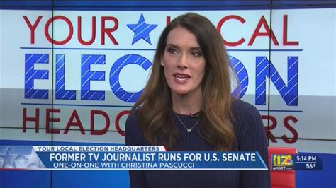 Former Tv Journalist Christina Pascucci Running For Us Senate