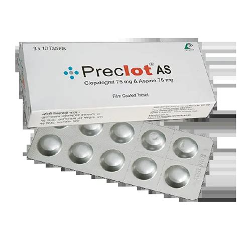 Preclot AS Tablet 10 S Strip Online Pharmacy BD