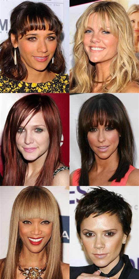 The Best And Worst Bangs For Inverted Triangle Faces Triangle Face