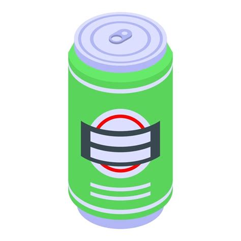 Premium Vector Beer Tin Can Icon Isometric Of Beer Tin Can Vector