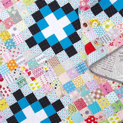 Red Pepper Quilts Irish Chain Scrap Buster Quilt Ii A Finished Quilt