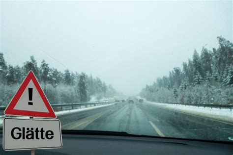 Eiswalze In Deutschland Gl Tte Gefahr Droht Auf Autobahnen