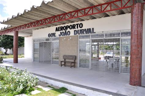 Vista do Aeroporto João Durval Carneiro em Feira de Santana Jornal