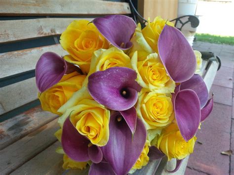 Wedding in Yellow and Purple - The Floral Revelry