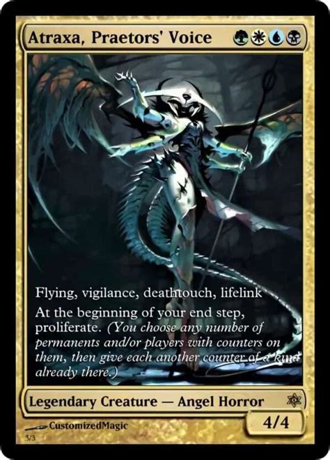 Atraxa Praetors Voice Magic The Gathering Proxy Cards