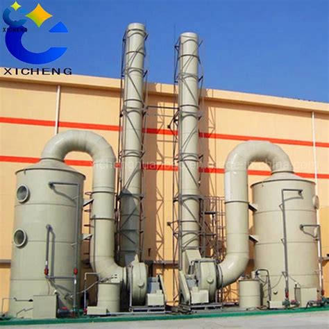 Stainless Steel Pp Polypropylene Chlorine Scrubber System Air