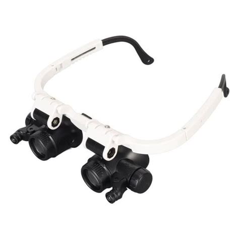 Loupe Optique Binoculaire Avec Bandeau Led Pour R Paration De Bijoux Et