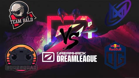 LIVE Og VS Goonsquad BO 3 DreamLeague DPC DOTA 2 YouTube