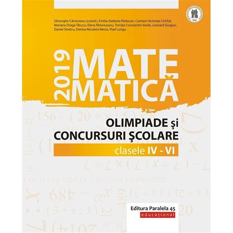 Matematic Evaluare Na Ional Bac Olimpiade Culegeri