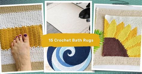 Crochet Bath Rugs 15 Of Our Most Favorite Patterns