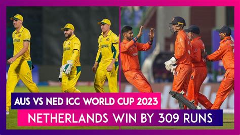 Aus Vs Ned Icc World Cup Stat Highlights Australia Demolish