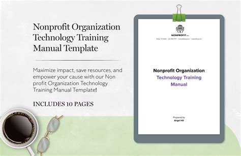 Nonprofit Organization Operations Manual Template In Word Pdf Google