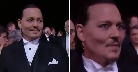 Johnny Depp Holds Back Tears As He Gets 7 Minute Standing Ovation For New Film At Cannes Festival