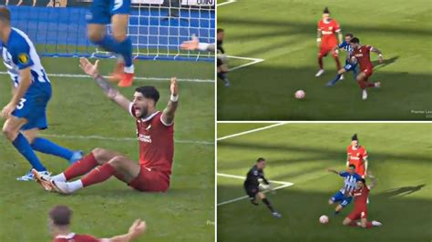 Fans Reckon VAR Gave Liverpool A Penalty Vs Brighton To Make Up For